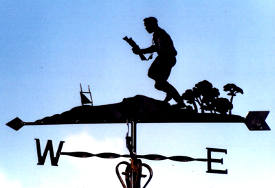 Orienteering weather vane